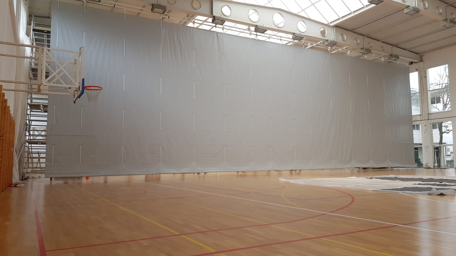 cortinas para polideportivos