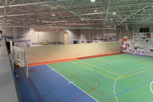 Cortinas separadoras para polideportivos