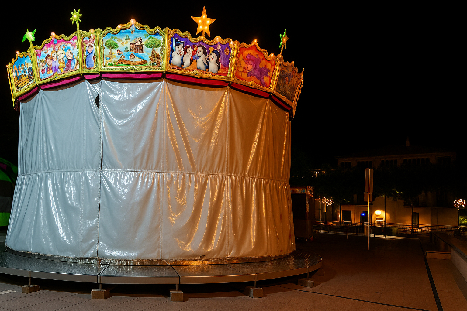 Carpas para eventos y atracciones