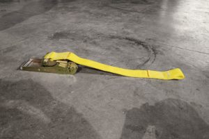 Cincha con carraca para amarre